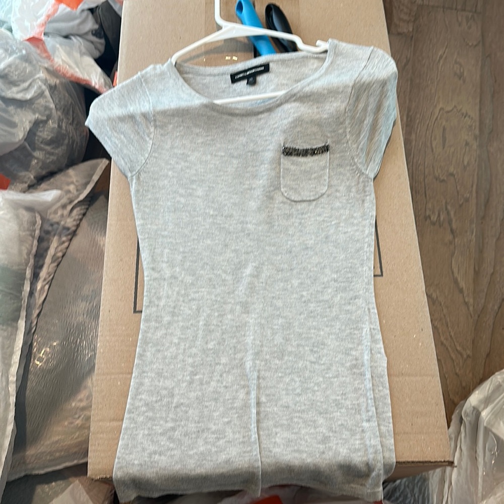 Sequin pocket tshirt